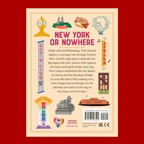 New York City Sticker Book | Friends Nyc Brooklyn Ny