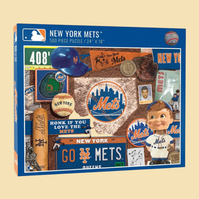 New York Mets 500 Piece Jigsaw Puzzle | Friends Nyc