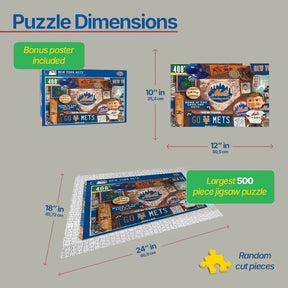 New York Mets 500 Piece Jigsaw Puzzle | Friends Nyc