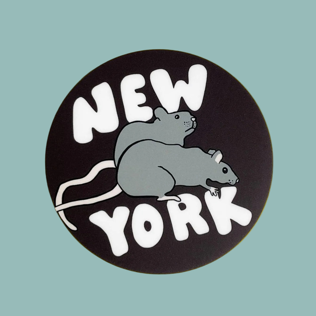 Sticker Mbn Rats Decorative Sticker - Groupbycolor