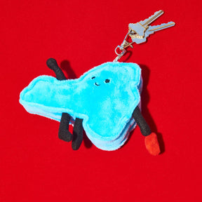 New York State Stuffed Bag Charm Bag Charm - Cute - i <3