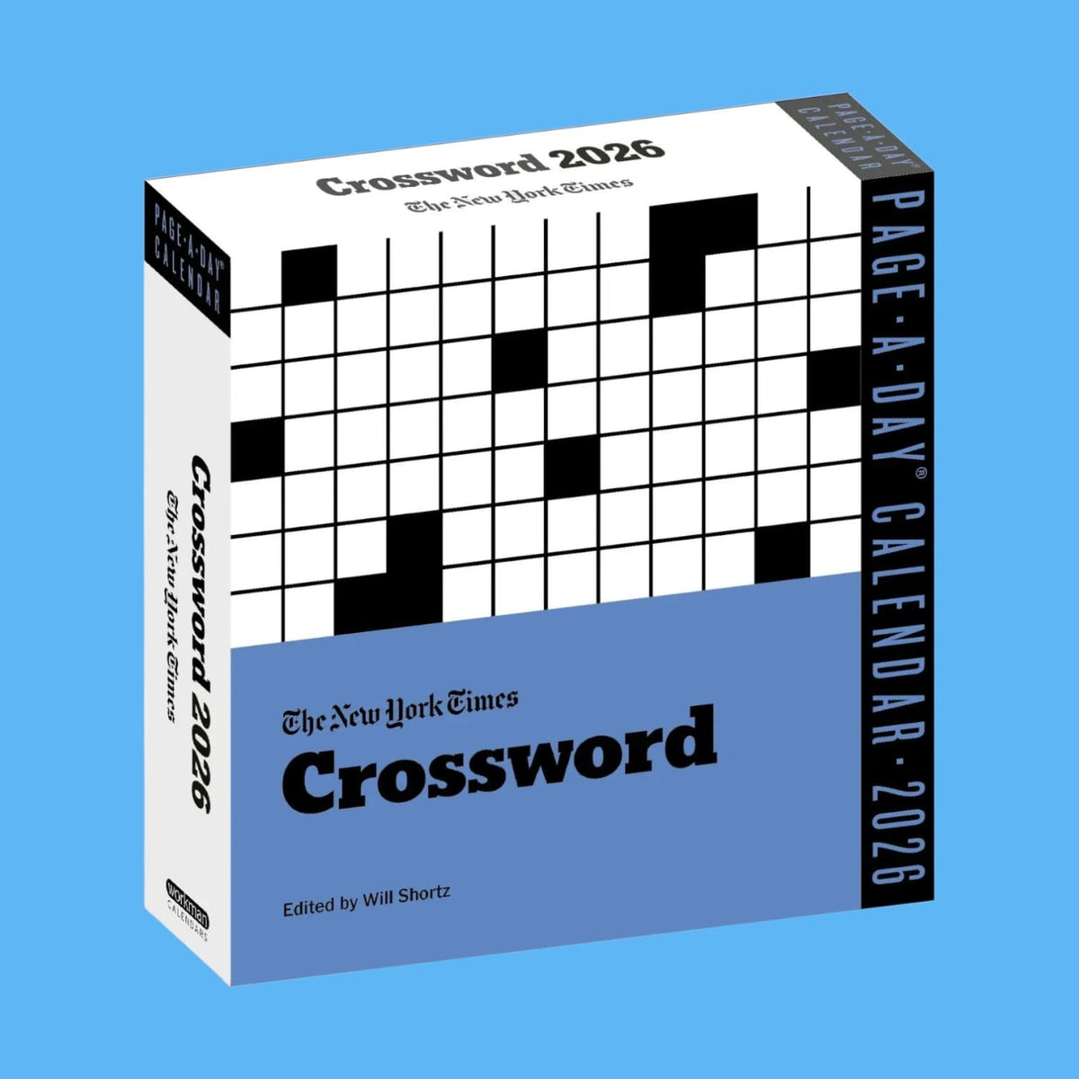 New York Times Crossword Page a Day Calendar 2026 Brain