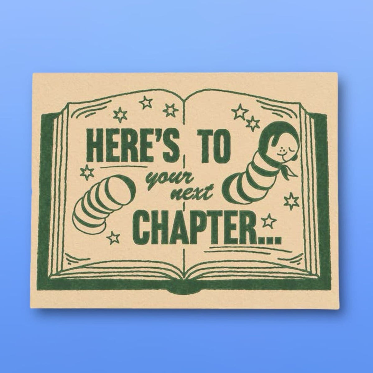 Next Chapter Congratulations Greeting Card A2 - Blank