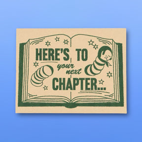 Next Chapter Congratulations Greeting Card A2 - Blank