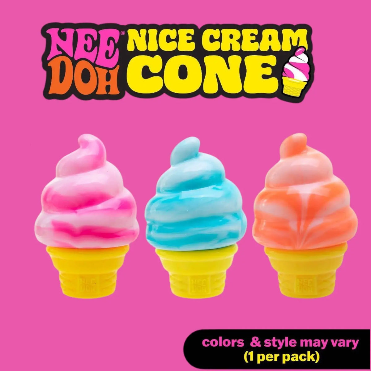 Nice Cream Cone Needoh Assorted Needoh Stress Toy | Friends