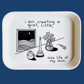 Nice Life of my Own Tray | Bamboo Trinket | Friends Nyc