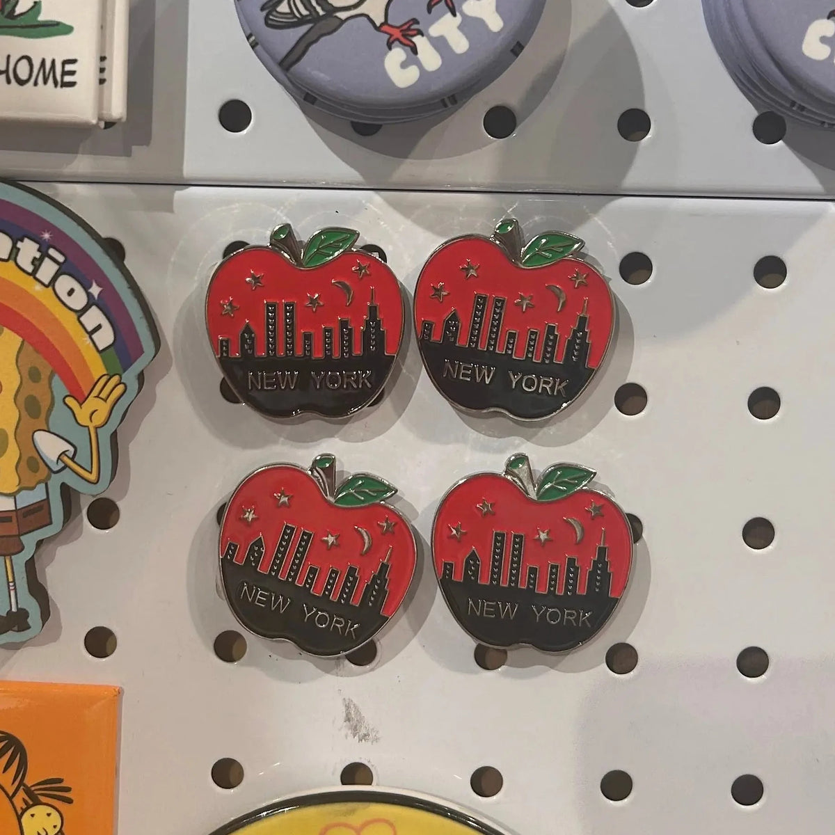 Nyc Apple Magnet | New York City Souvenir