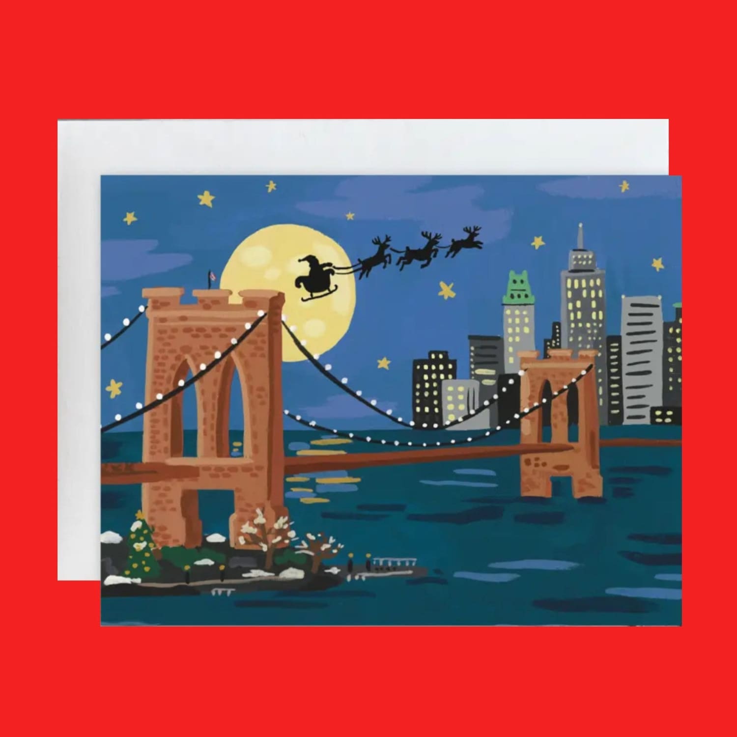 Nyc Holiday Greeting Cards Assorted • Gift Boxed Set of 10