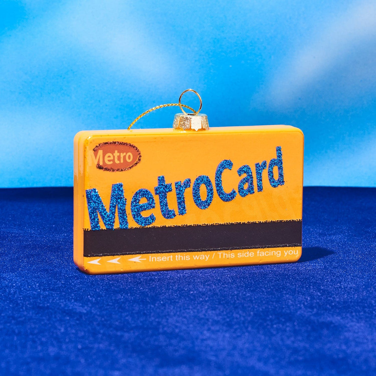 Nyc Metrocard Ornament Christmas - Gifts - Holiday - i <3