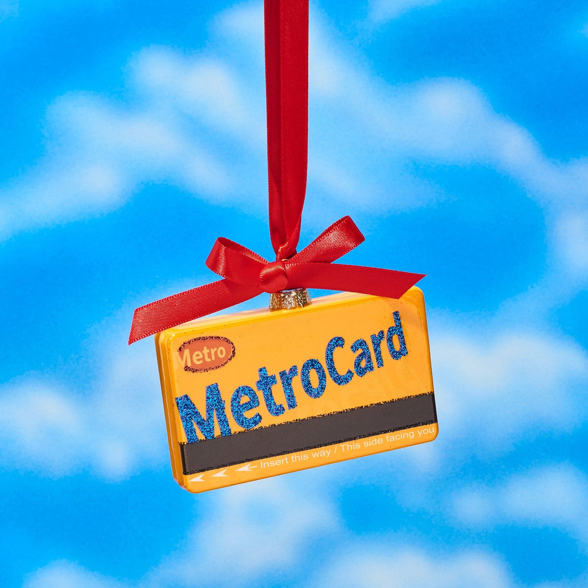 Nyc Metrocard Ornament Christmas - Gifts - Holiday - i <3