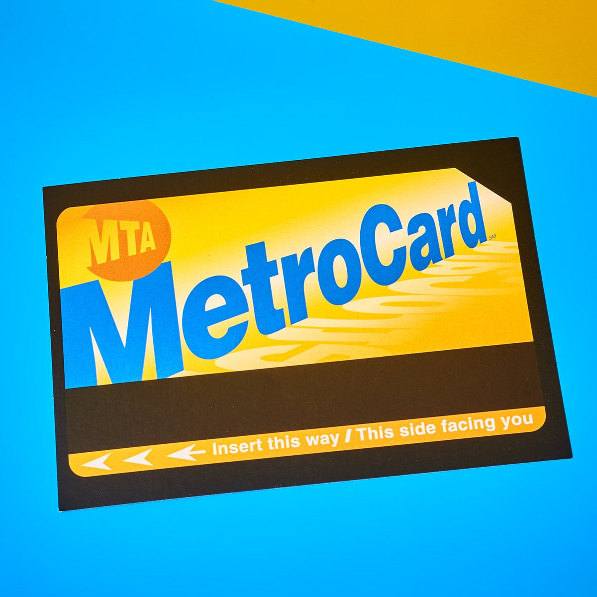 Nyc Mta Metrocard Postcard Greeting Card - Mta - Nyc