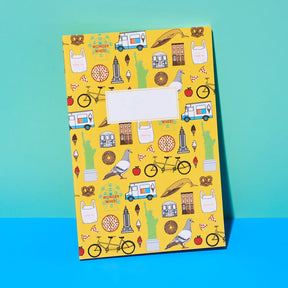 Nyc Pocket Note Book Notebook | Friends Brooklyn Ny