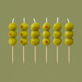 Olive Cocktail Party Candles | Friends Nyc Brooklyn Ny