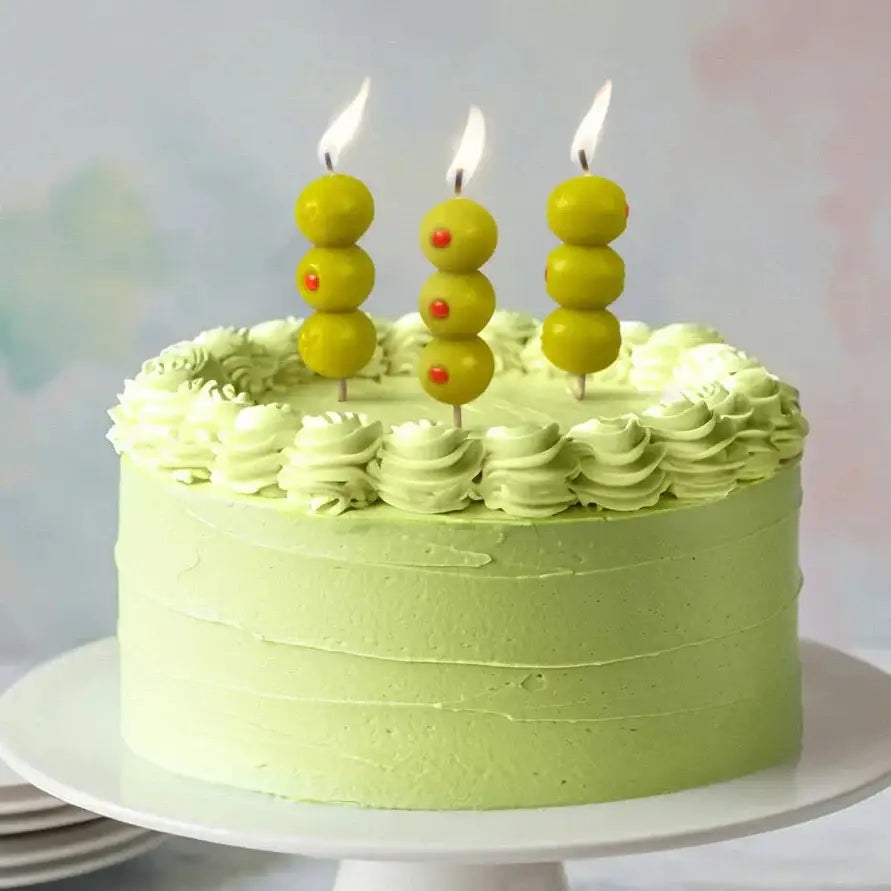 Olive Cocktail Party Candles | Friends Nyc Brooklyn Ny