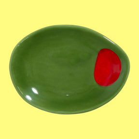 Olive Trinket Tray Ceramic - Ceramics - Doiy - Fake Food