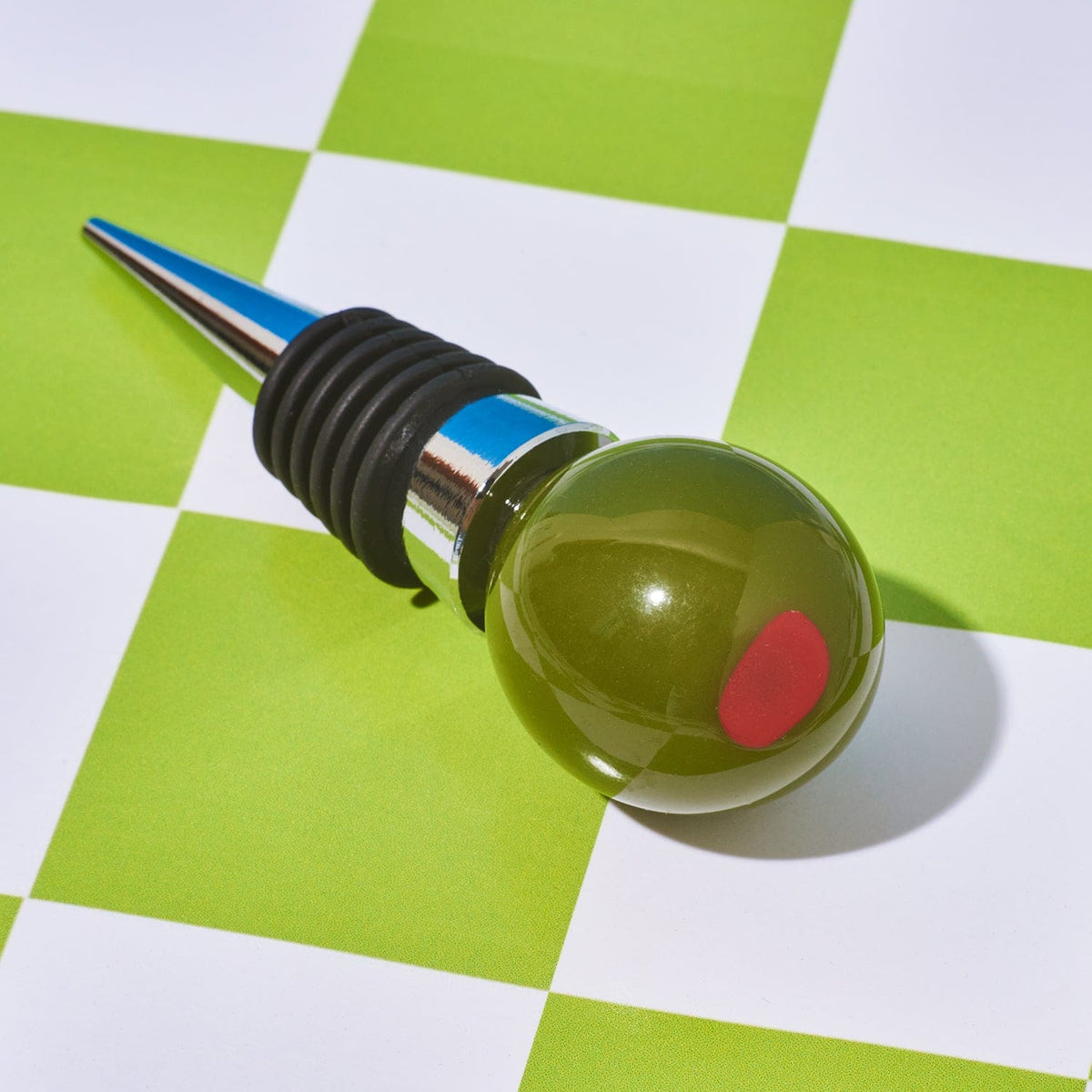 Olive Wine Stopper Fake Food - Kitchen and Drink - Olive