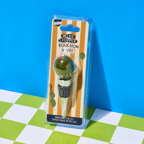 Olive Wine Stopper Fake Food - Kitchen and Drink - Olive