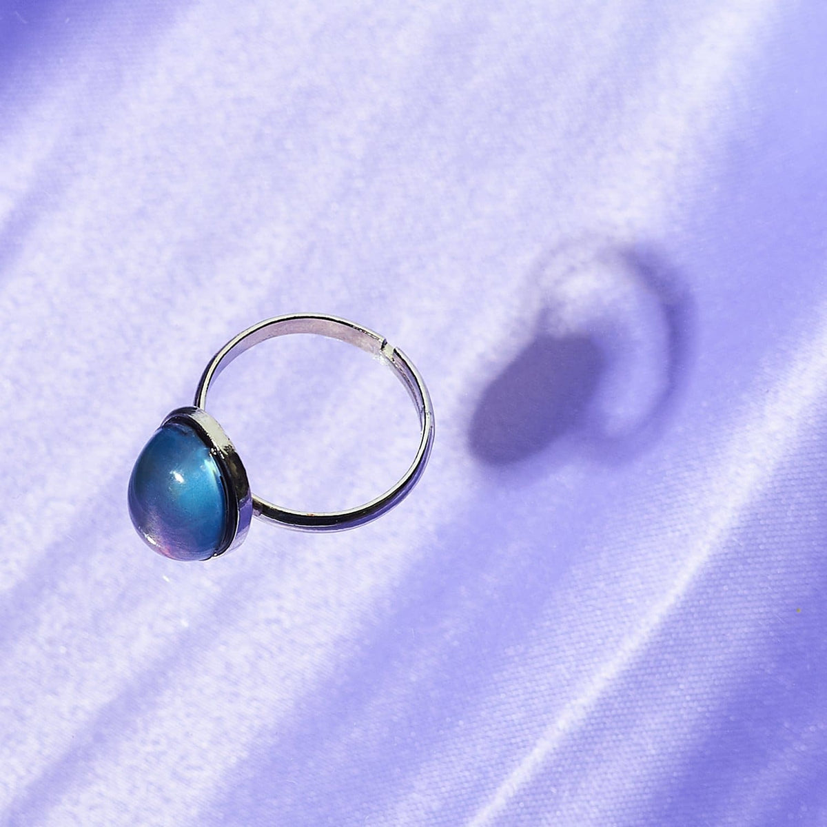 Oval Mood Ring 90s - Baby - back to School - Bff - Mood Ring