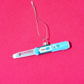 Ozempic Injection Pen Ornament Christmas - Conversation