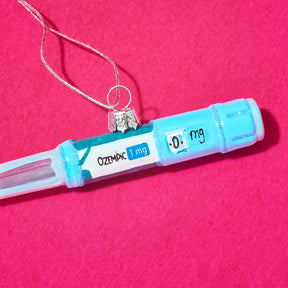 Ozempic Injection Pen Ornament Christmas - Conversation