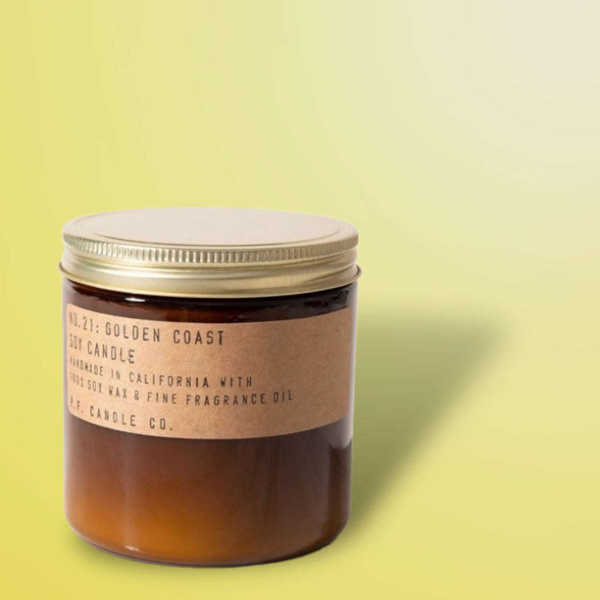 12.5 Oz Large Candle Golden Coast 0922 - Candle - 