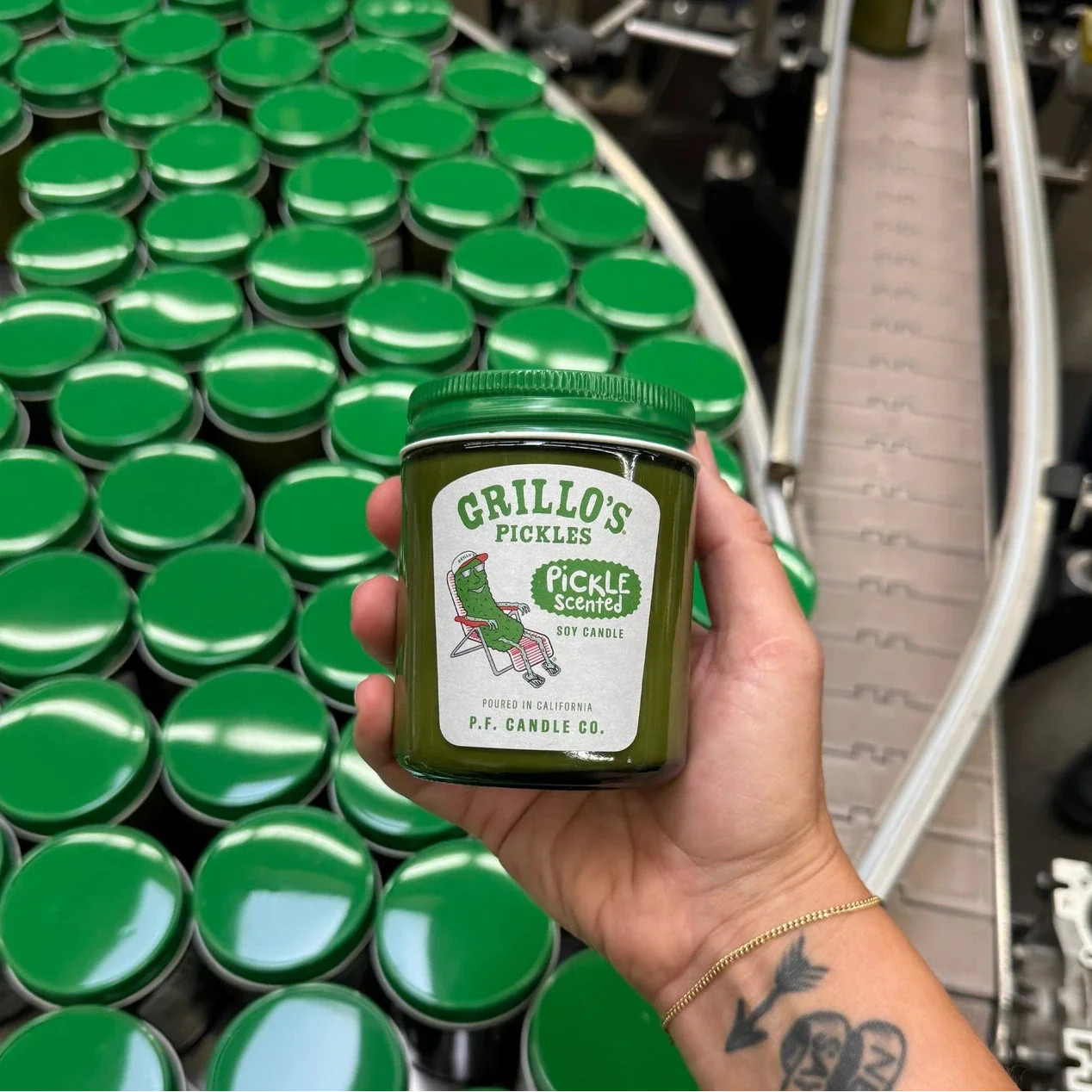 P.f. Candle Co. 7.2 Oz - Grillo’s Pickles co | Limited