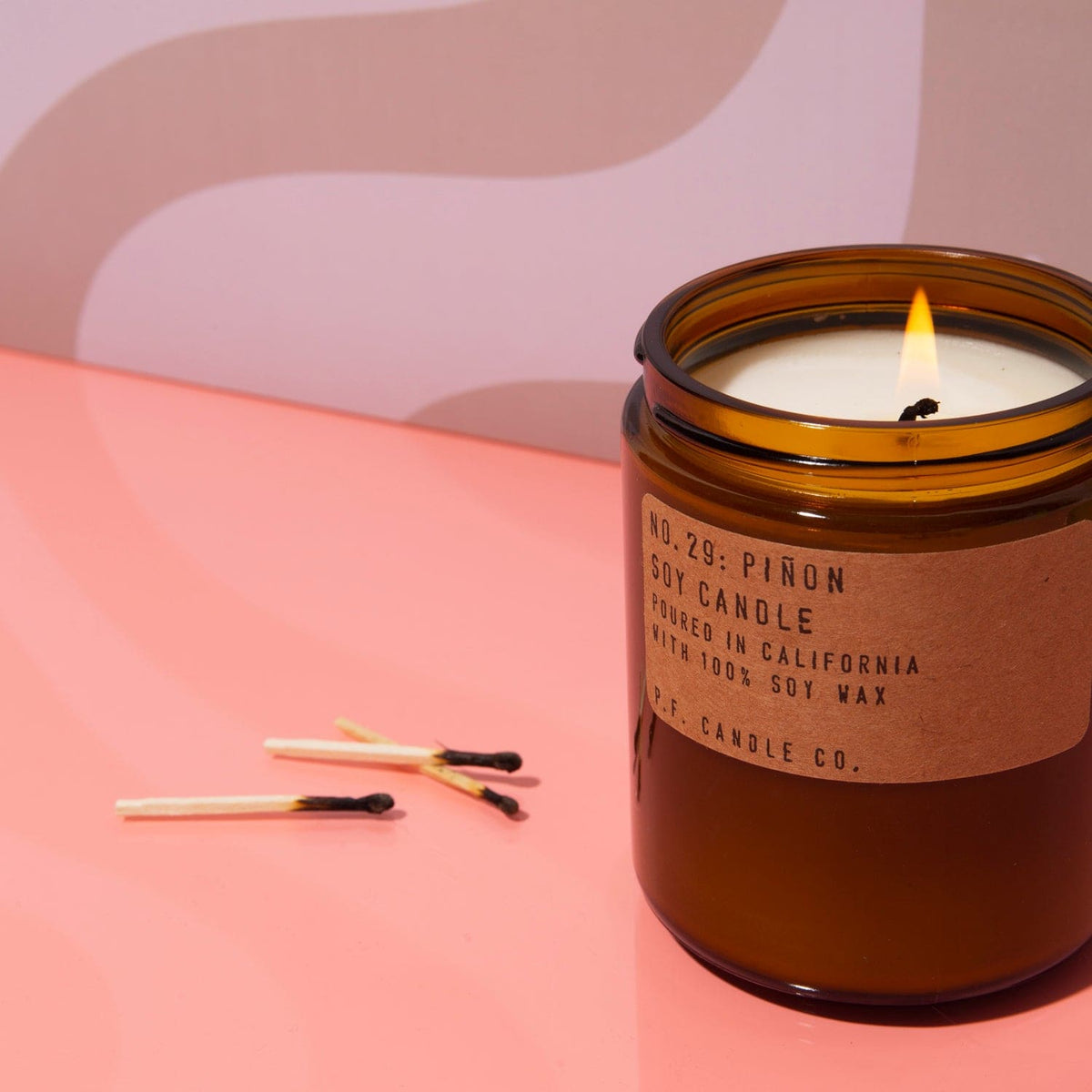 P.f. Candle Co. - Piñon Candle - Candles - Cedar - Friends 