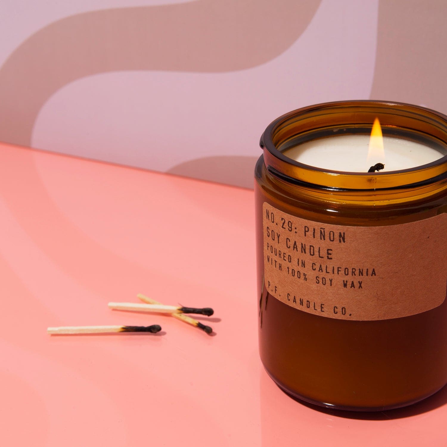 P.f. Candle Co. - Piñon Candle - Candles - Cedar - Friends 