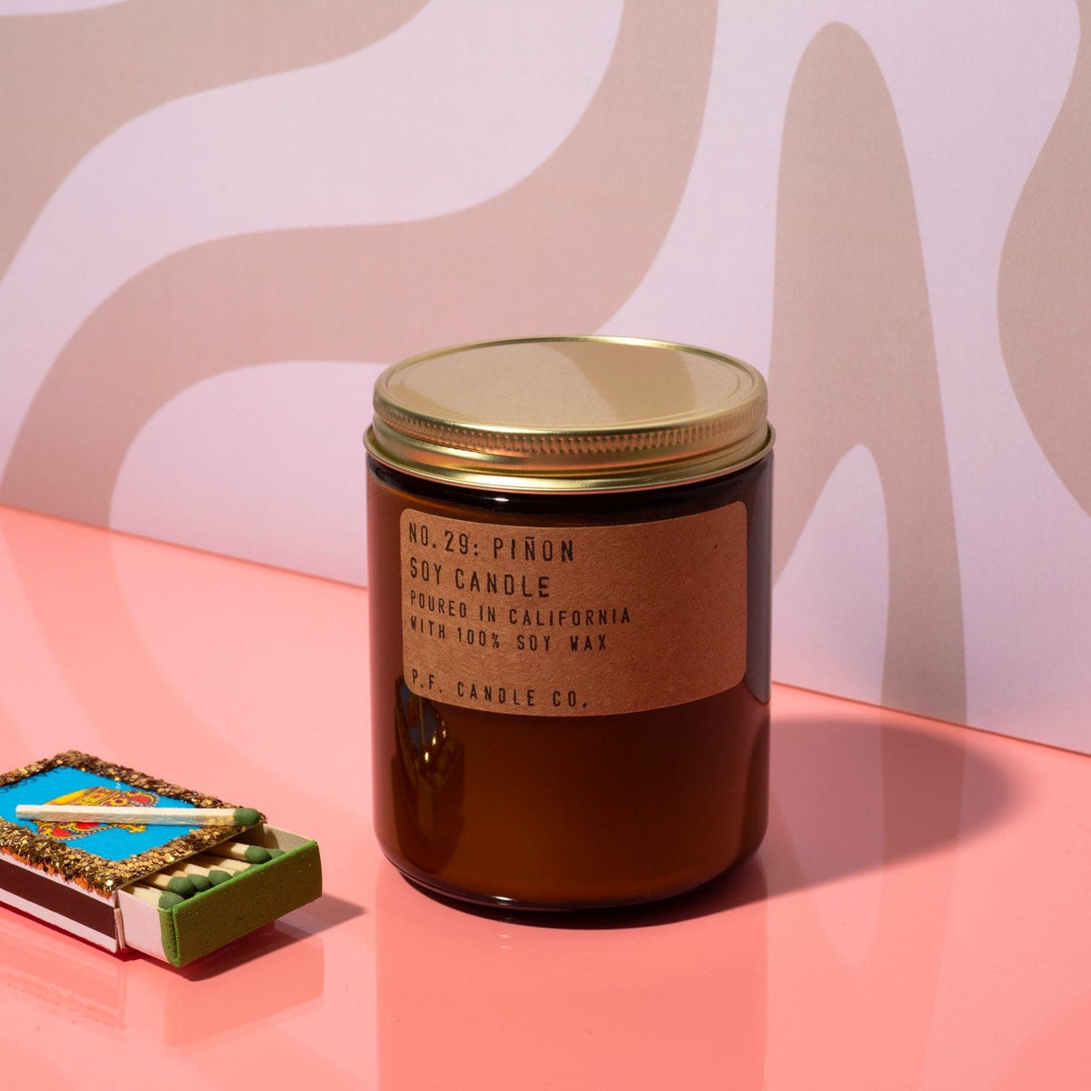 P.f. Candle Co. - Piñon Candle - Candles - Cedar - Friends 