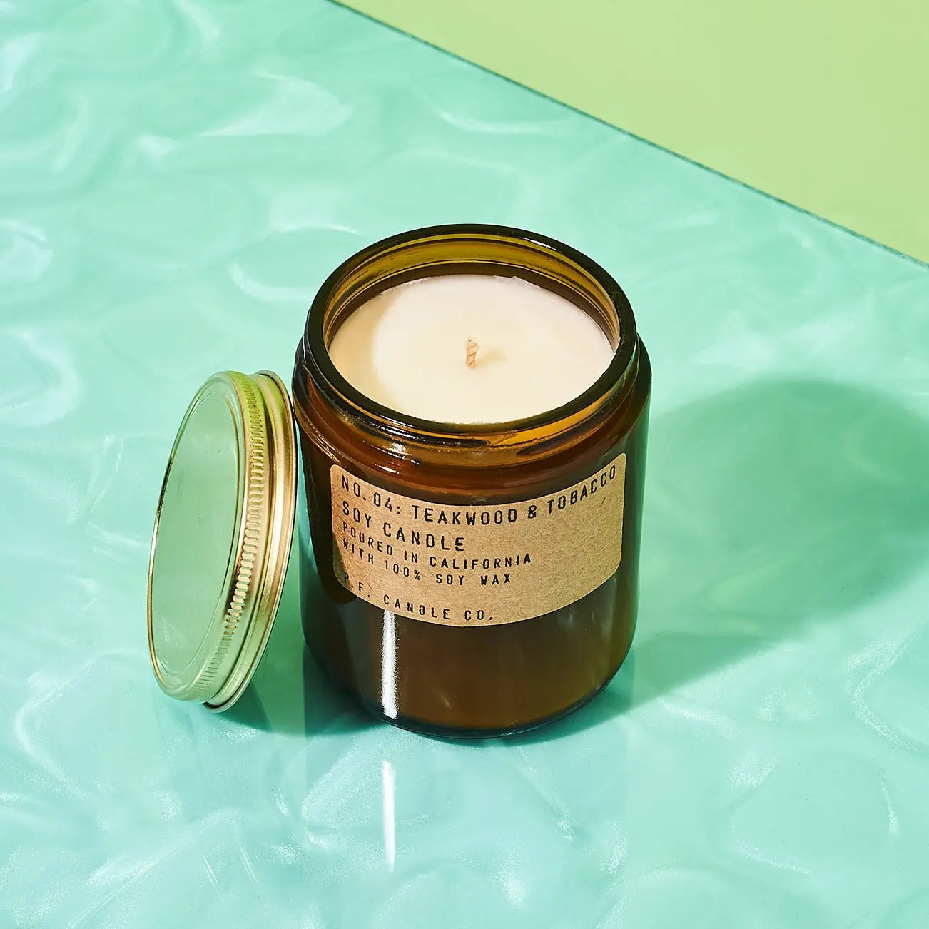 P.f. Candle Co. 7.2 Oz - Teakwood & Tobacco