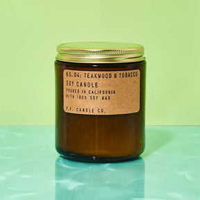 P.f. Candle Co. 7.2 Oz - Teakwood & Tobacco