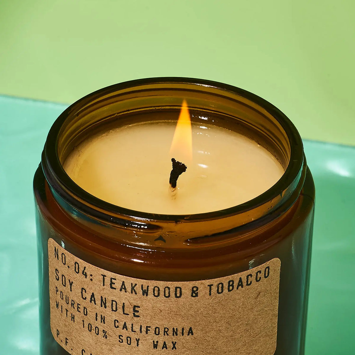 P.f. Candle Co. 7.2 Oz - Teakwood & Tobacco