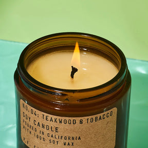 P.f. Candle Co. 7.2 Oz - Teakwood & Tobacco