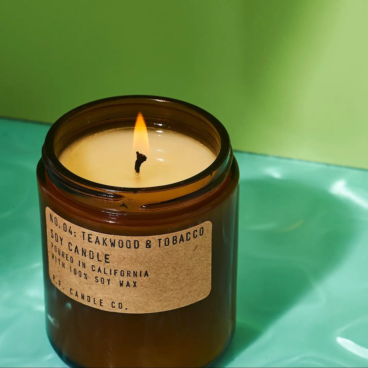 P.f. Candle Co. 7.2 Oz - Teakwood & Tobacco