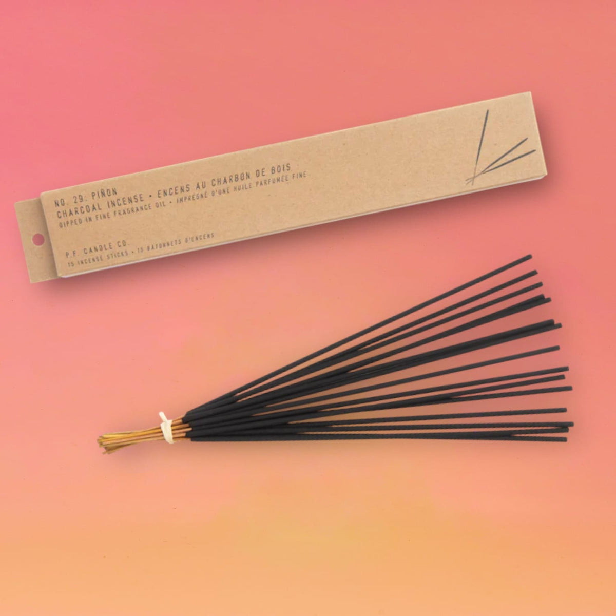 P.f. Candle Co. Incense - Pinon Charcoal Incense - Home 