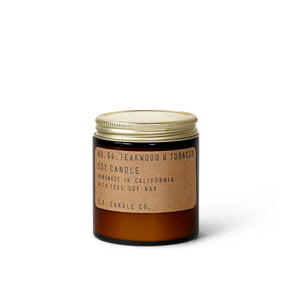 pf candle co mini candle teakwood