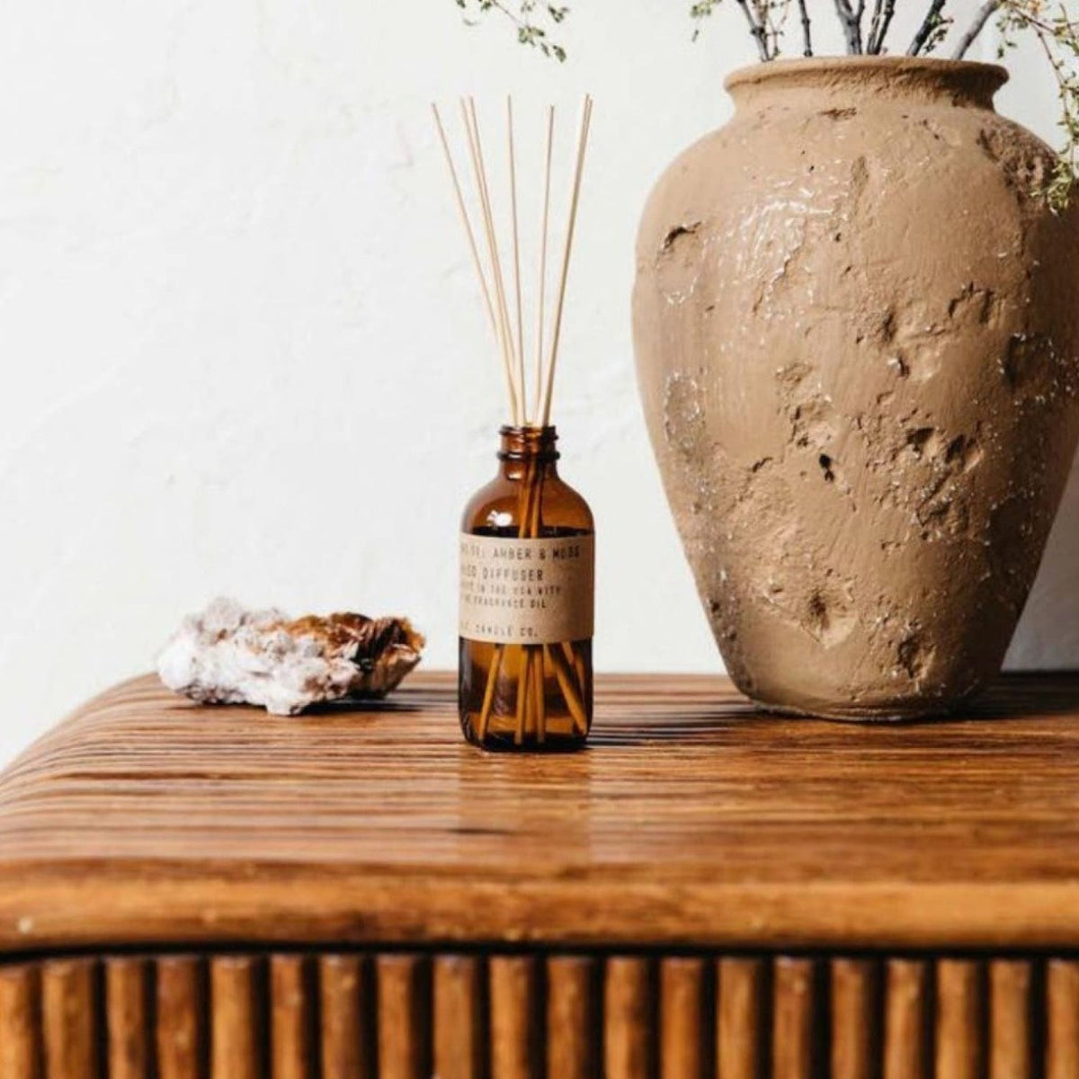 P.f. Candle Co. Reed Diffuser - Amber & Moss Amber, Amber 