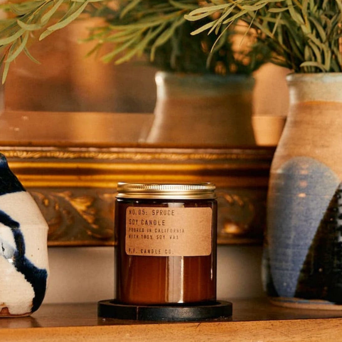 P.f. Candle Co. - Spruce Candle - Fresh Scent - Holiday 2022