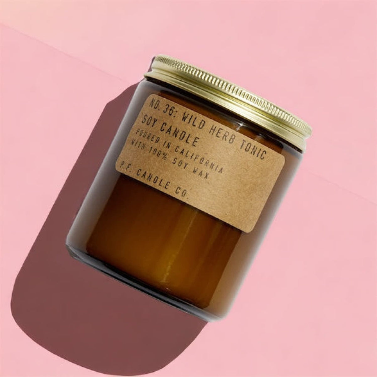 P.f. Candle Co. - Wild Herb Tonic Candle - Cruelty Free -