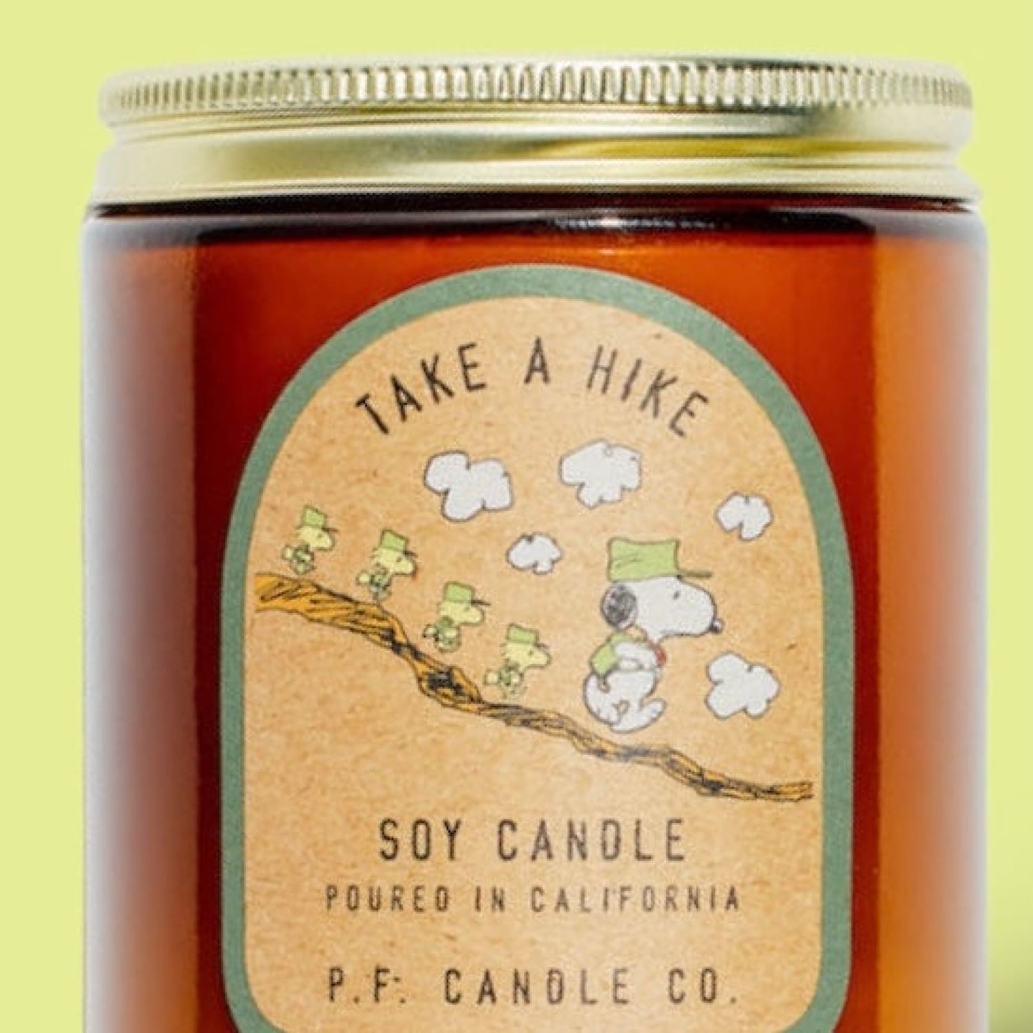 P.f. Candle Co. x Peanuts 7.2 Oz - Take a Hike Candle