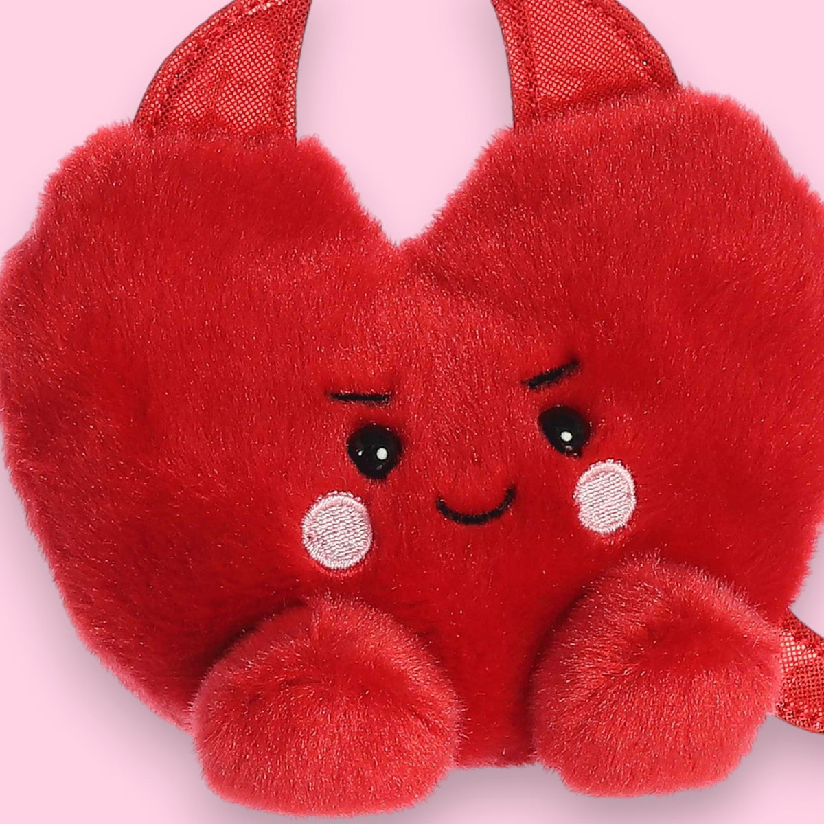 Palm Pals Klaus Heart Plush - Valentine’s Day Devil