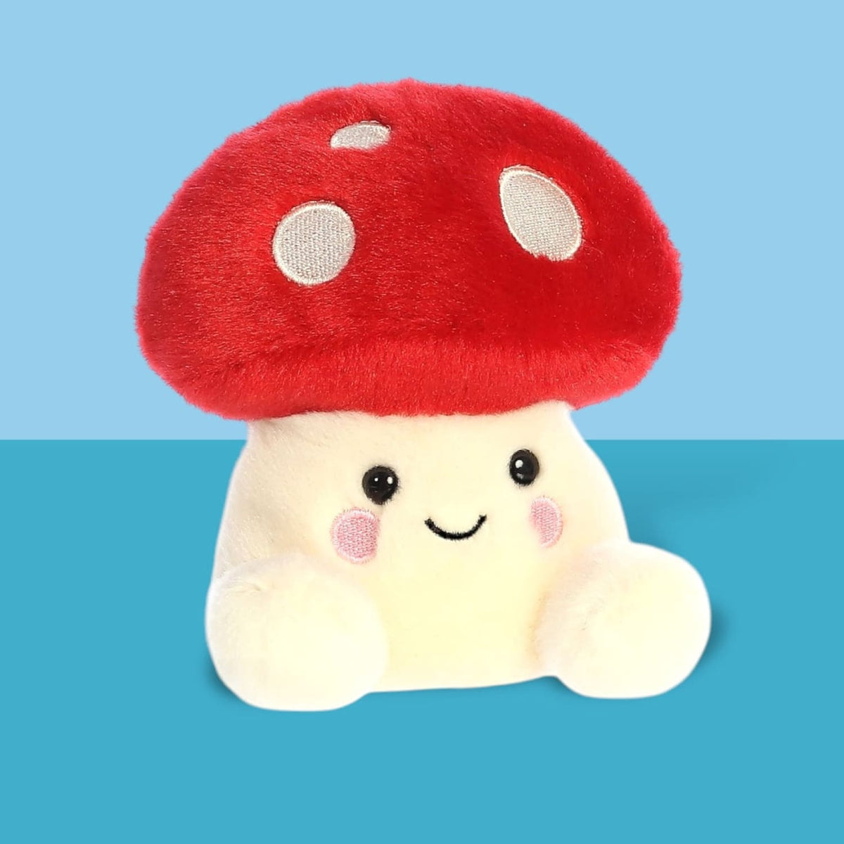 Palm Pals Plush Toy - Amanita Mushroom Fake Food