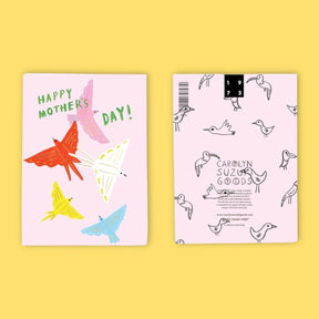 Paper Birds Mother’s Day Greeting Card Birds - for Mom