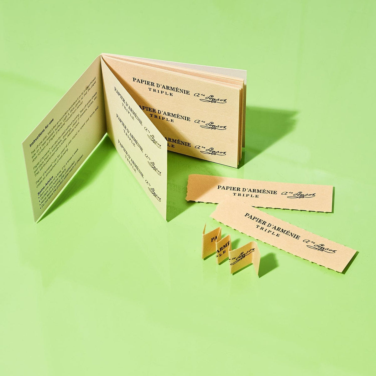 Papier D’arménie Incense Papers French Incense Papers - Hand
