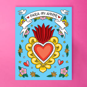 Para Mi Amor Greeting Card Anniversary - Groupbycolor - Love