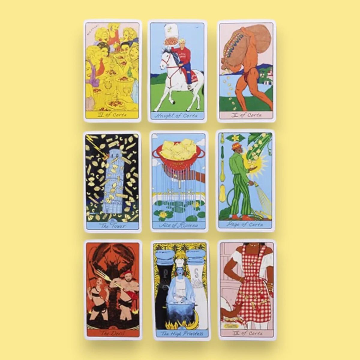 The Pasta Tarot | Friends Nyc Brooklyn Ny