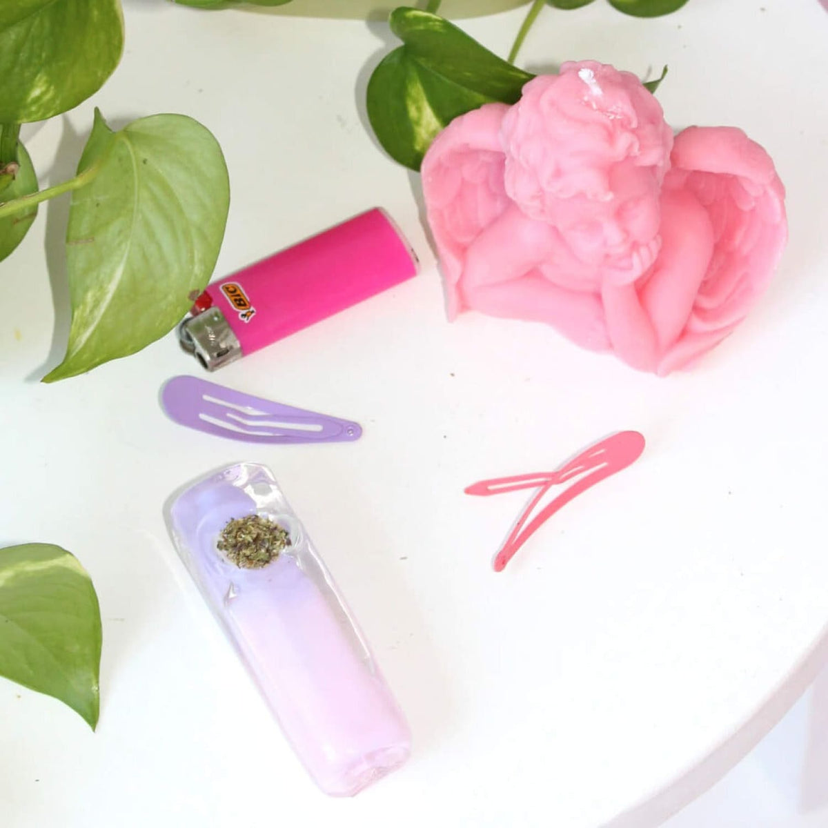 Pastel Brick Hand Spoon 420 - Aesthetic - Bff - Girly Smoke 