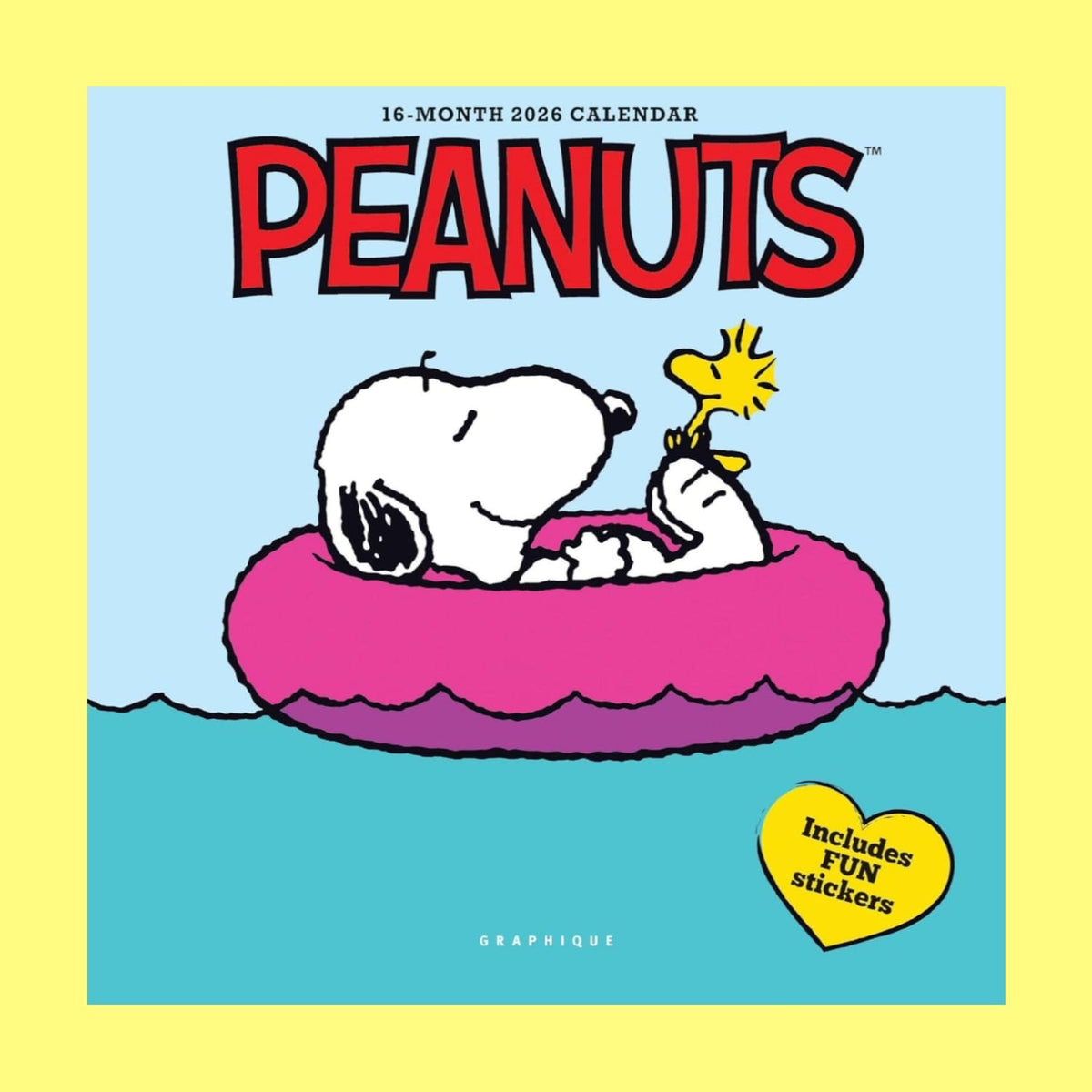 Peanuts Happiness Mini Calendar 2026 Calendar Calendar26