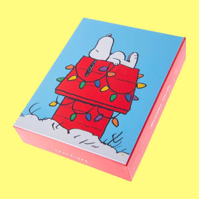 Peanuts Holiday Boxed Assorted Greeting Cards Cartoon