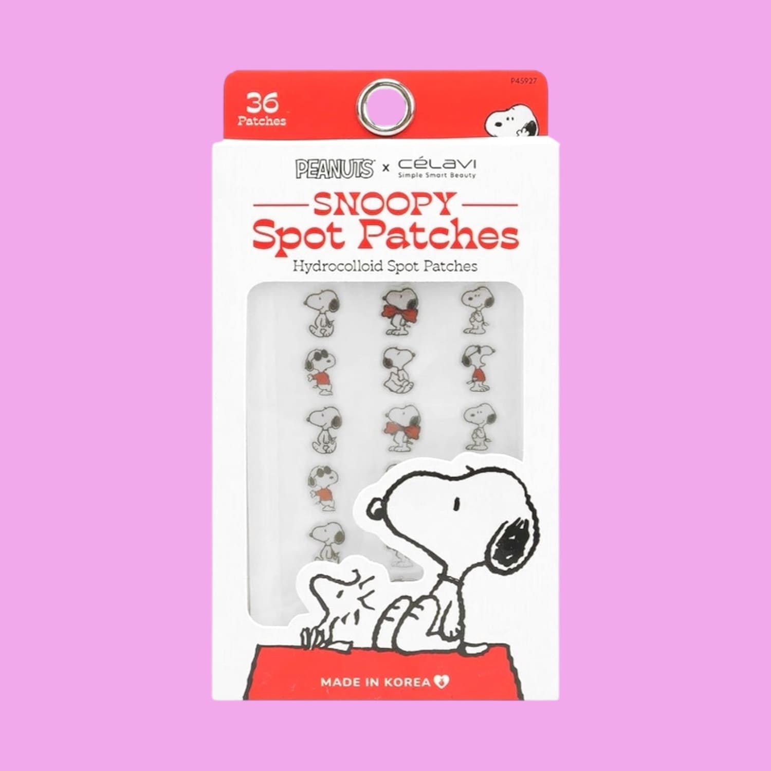 Peanuts Snoopy Hydrocolloid Spot Patches Acne - Face